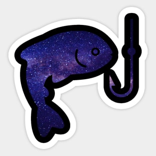 GALAXY FISH Sticker